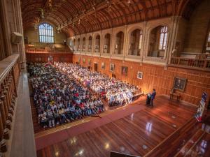 Bonython Hall public speaking event