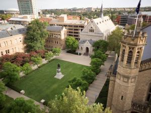 Goodman Lawns drone shot