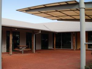 Information Centre courtyard