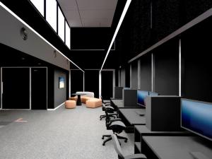 Artificial Intelligence & Virtual Reality Hub workspaces