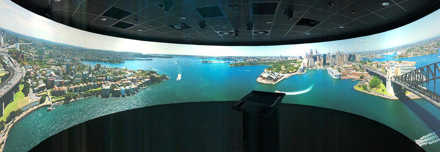 Immersion Room panoramic view