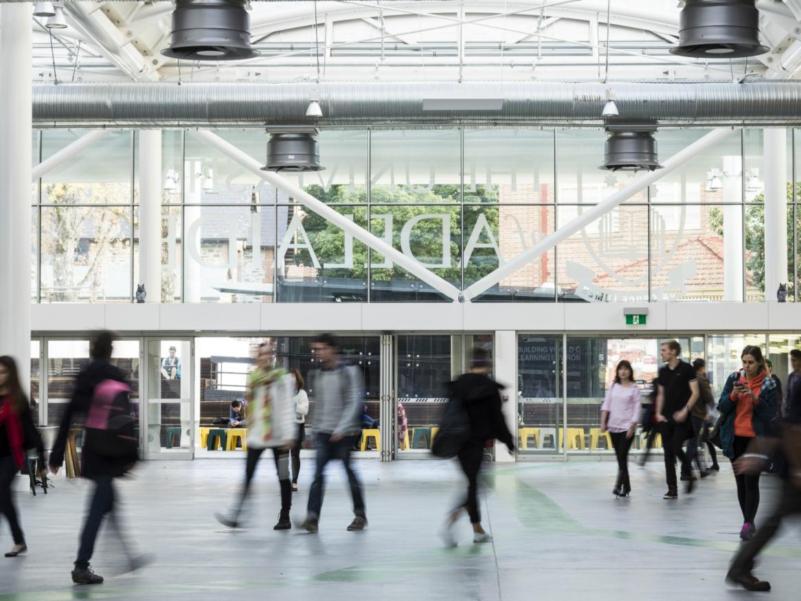 Photo of the interior of Hub Central