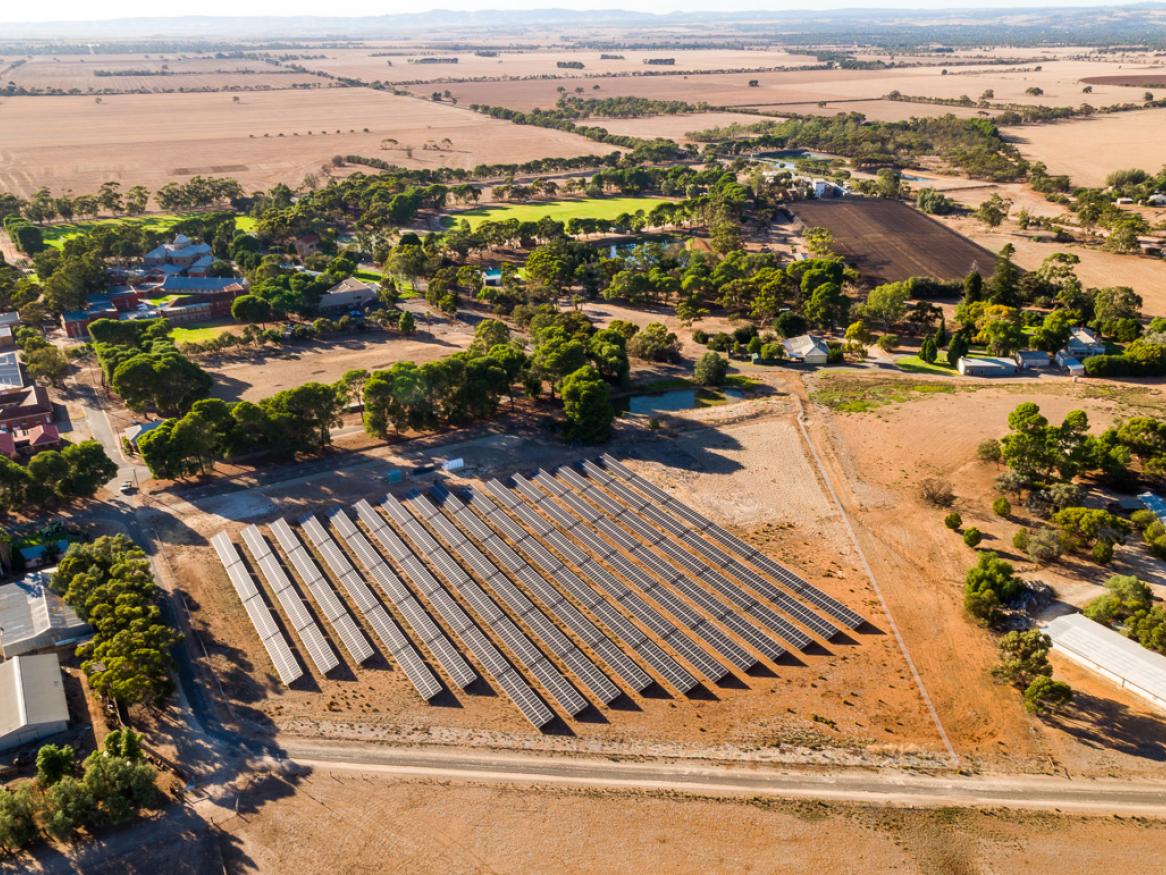 Roseworthy Solar Farm Drone