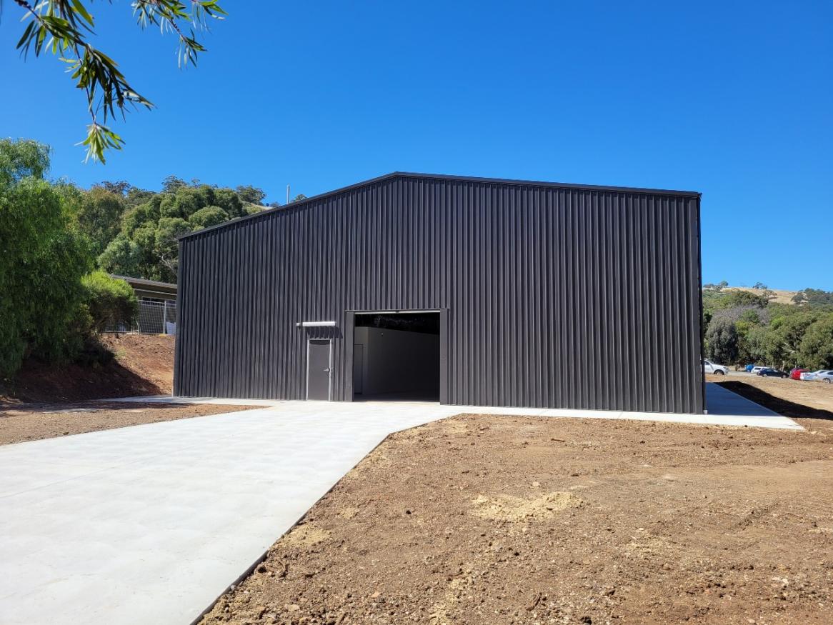 Large shed at the Waite Campus