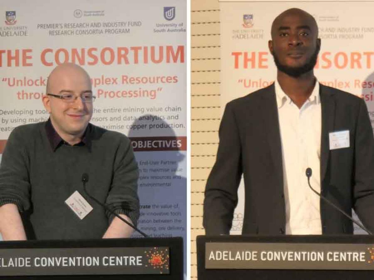 Bismark Amankwaa-Kyeremeh and Hirad Assimi
