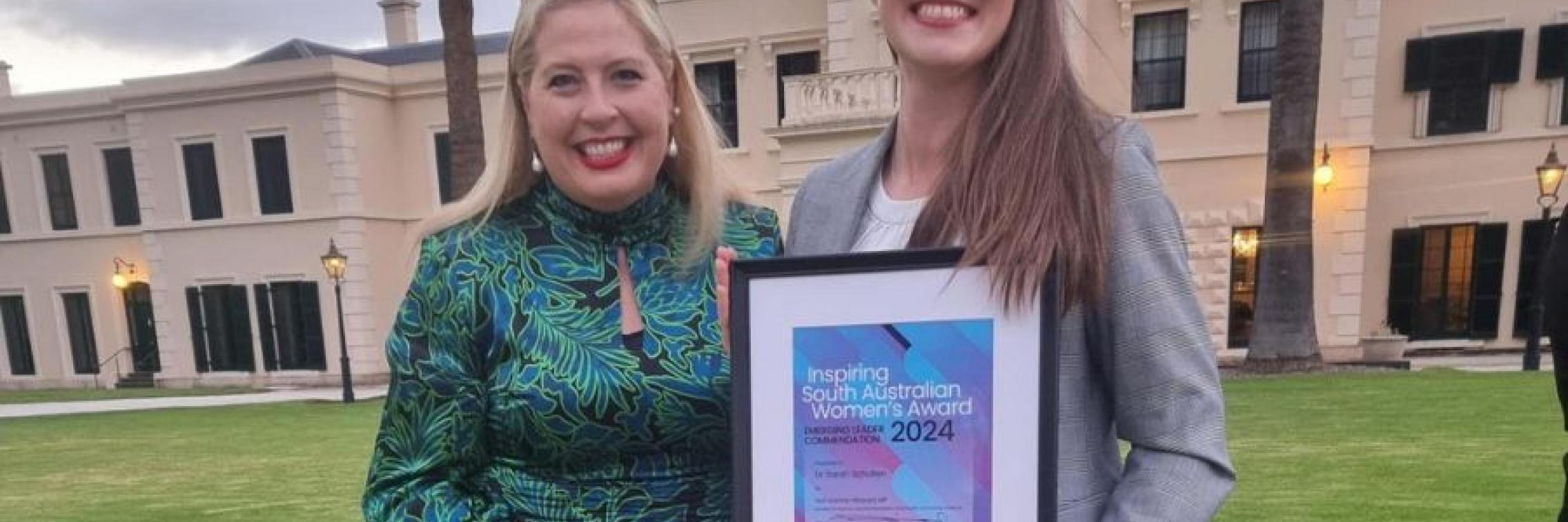 Sarah Scholten Emerging Leader's Commendation