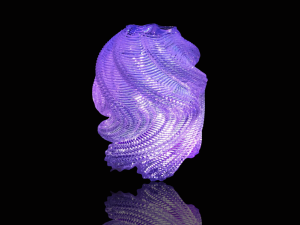 World's First Glass 3D Printed Candle Cover