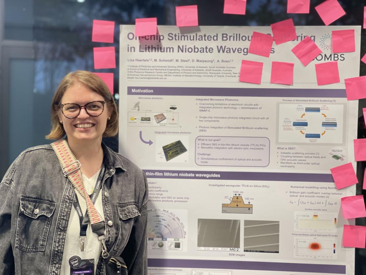 Dr Lisa Haerteis COMBS Workshop Poster Session