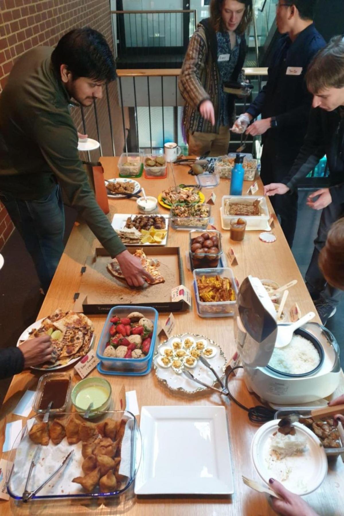 IPAS Potluck table 2025