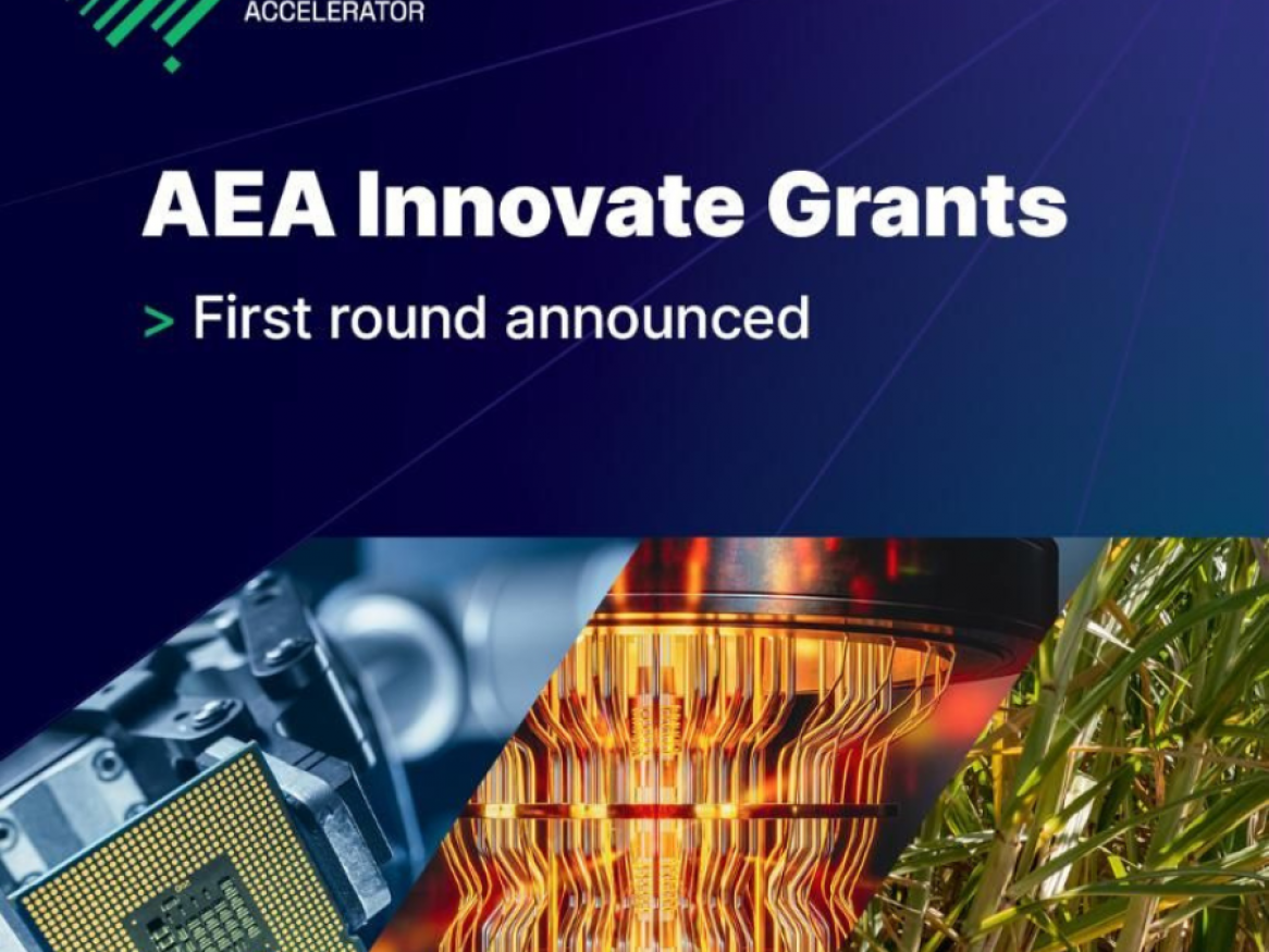 AEA Innovate Grants first round announced