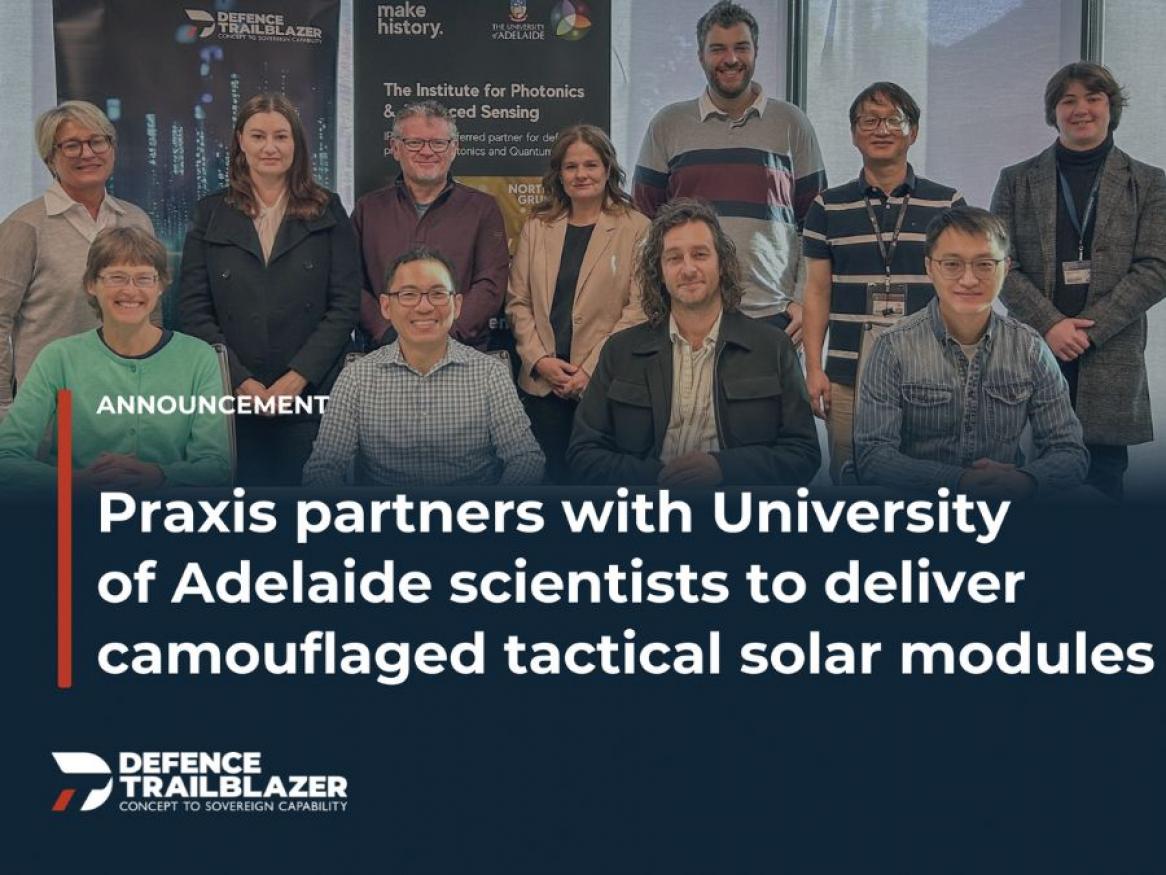 DTB IPAS Praxis Team Photo Tactical Solar Modules