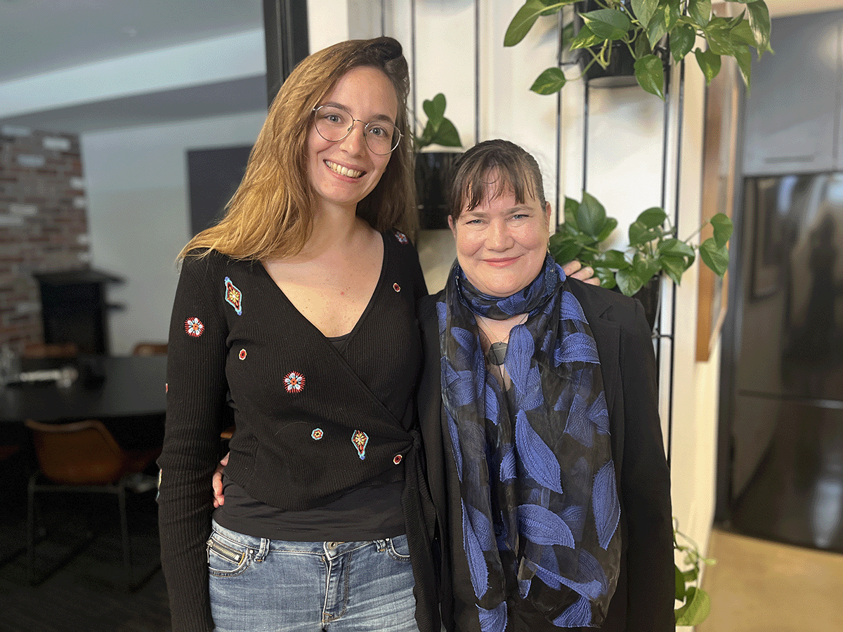 Ariane and Melissa Steering Sustainability