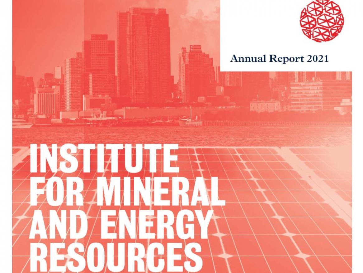 Front cover of annual report 2021