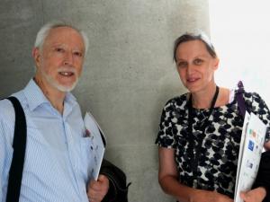 Prof. J. M. Coetzee and Assoc. Prof. Jennifer Rutherford