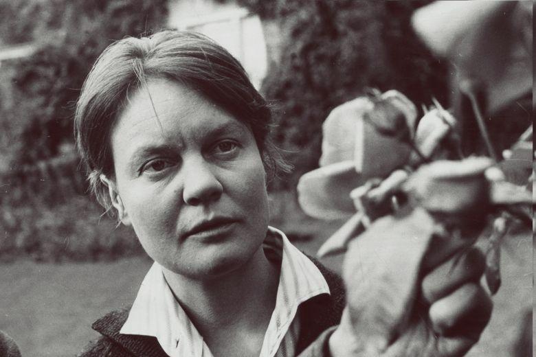 Iris Murdoch, 1963 © Steve Brodie