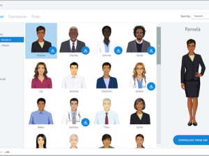 Articulate Storyline’s character library