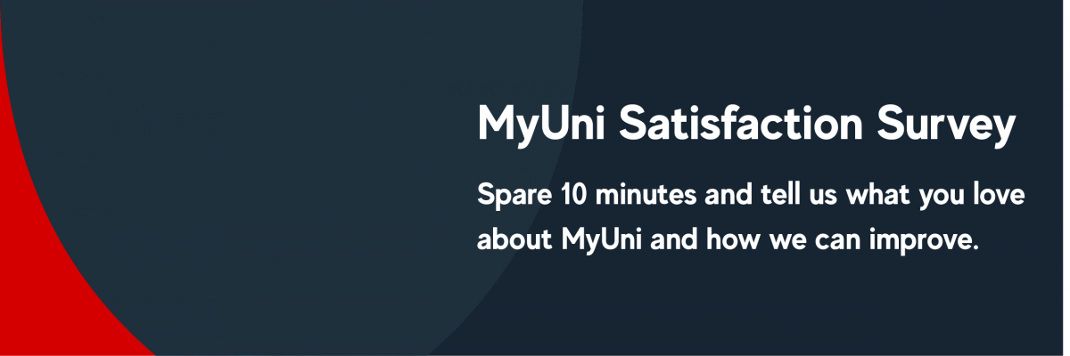 MyUni Satisfaction Survey