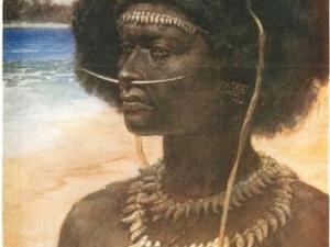 A Papuan dandy