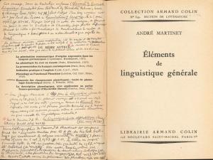 Elements de linguistique generale