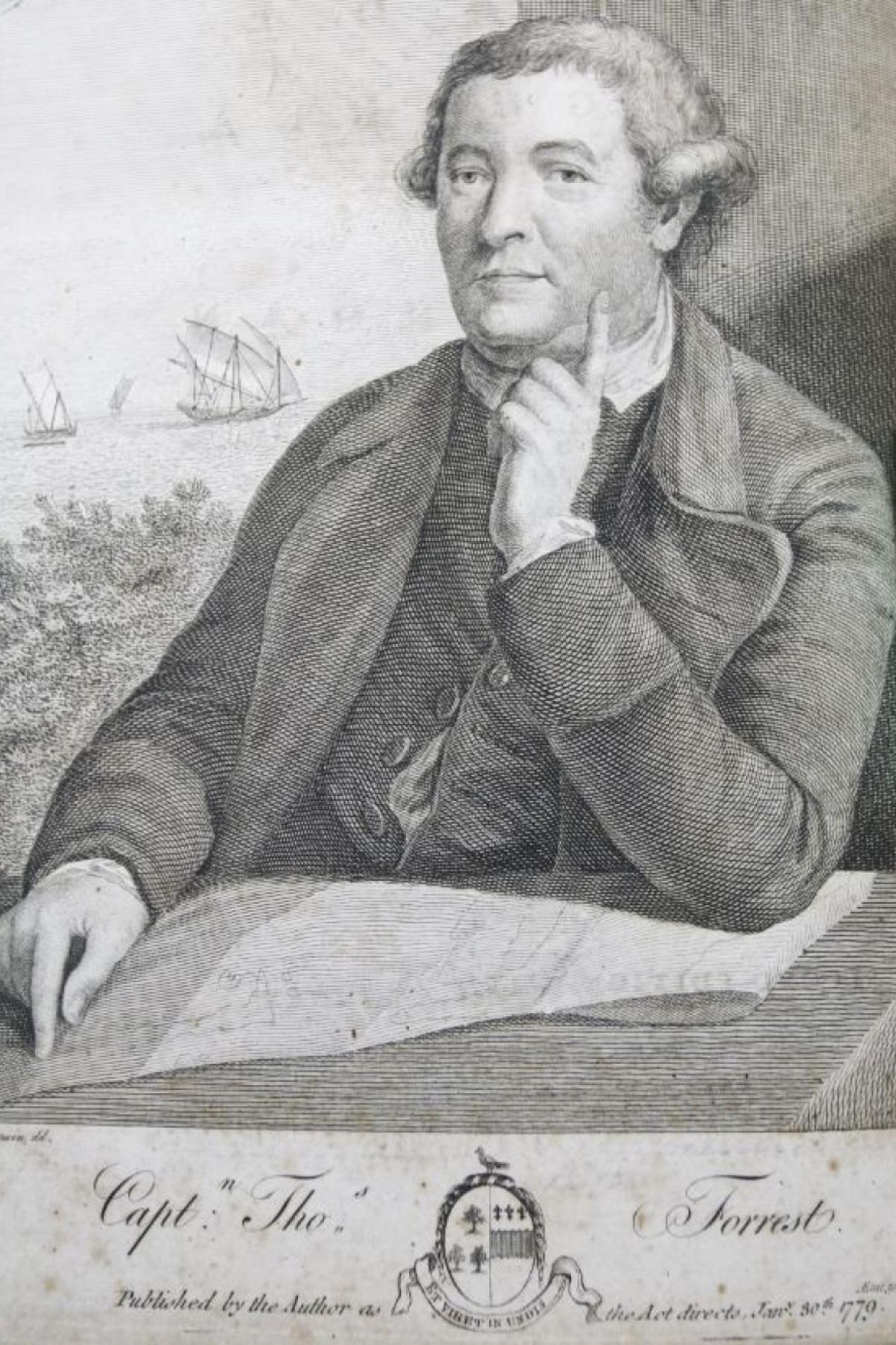 An illustration of Thomas Forrest