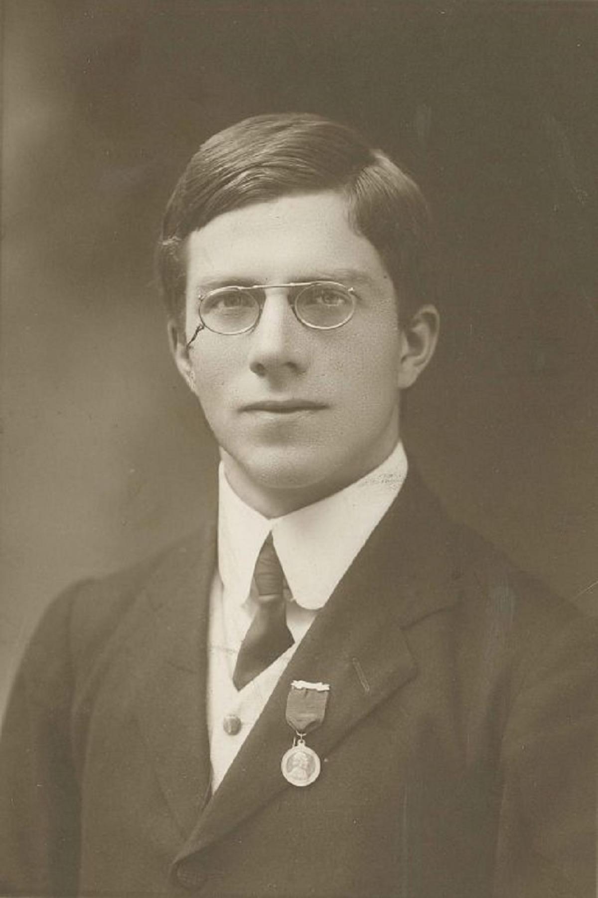 R A Fisher in 1913
