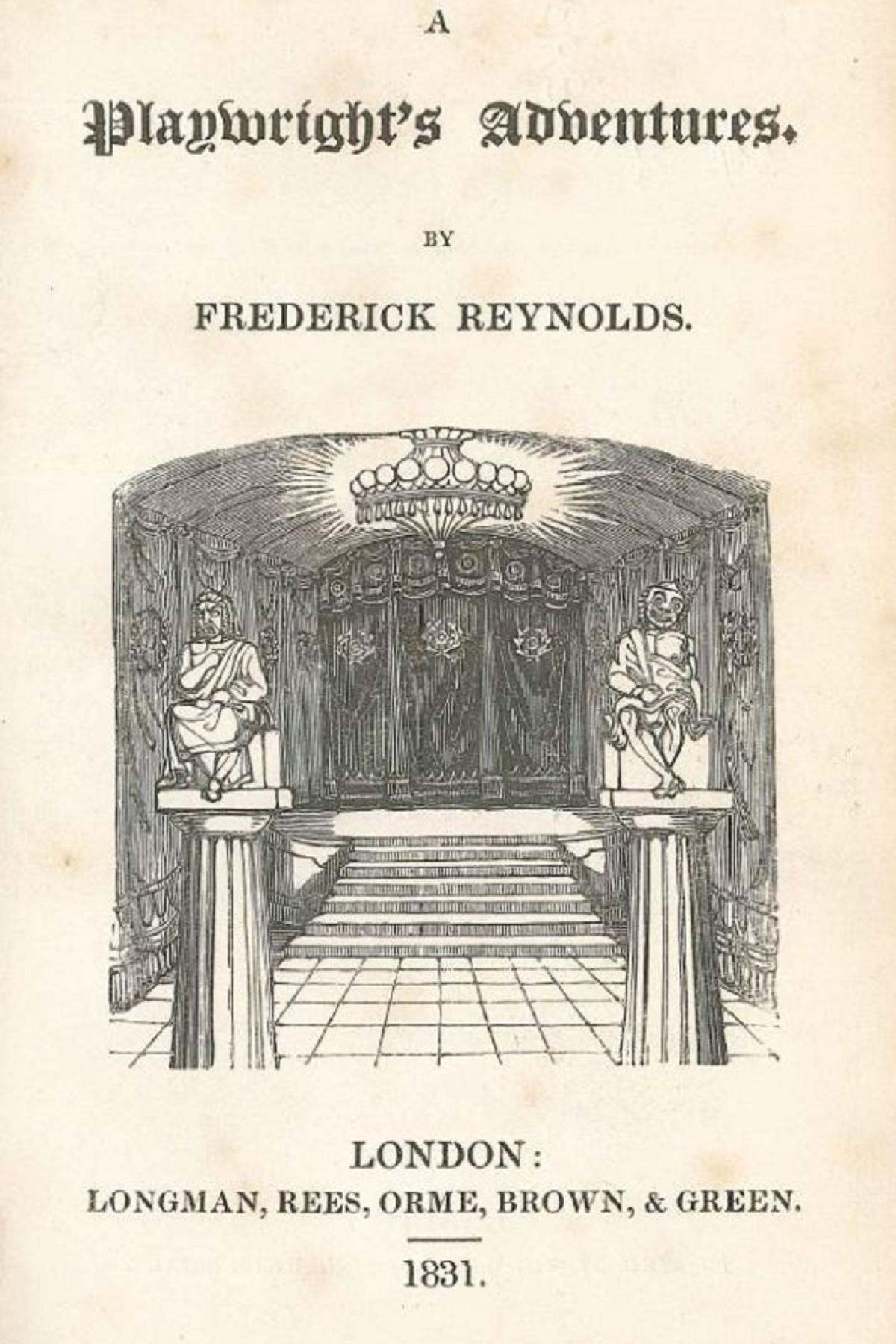A playwright's adventures by Frederick Reynolds