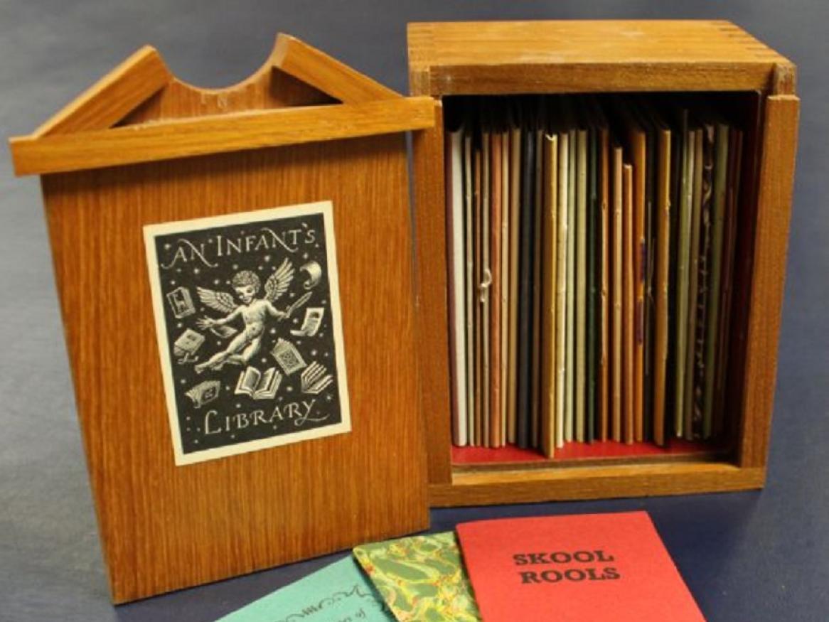 An infant's library - miniatures collection