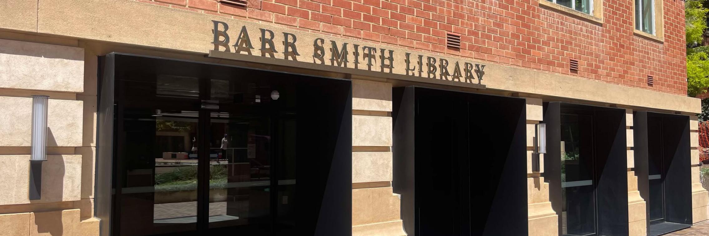 Barr Smith Library Level 1 entrance
