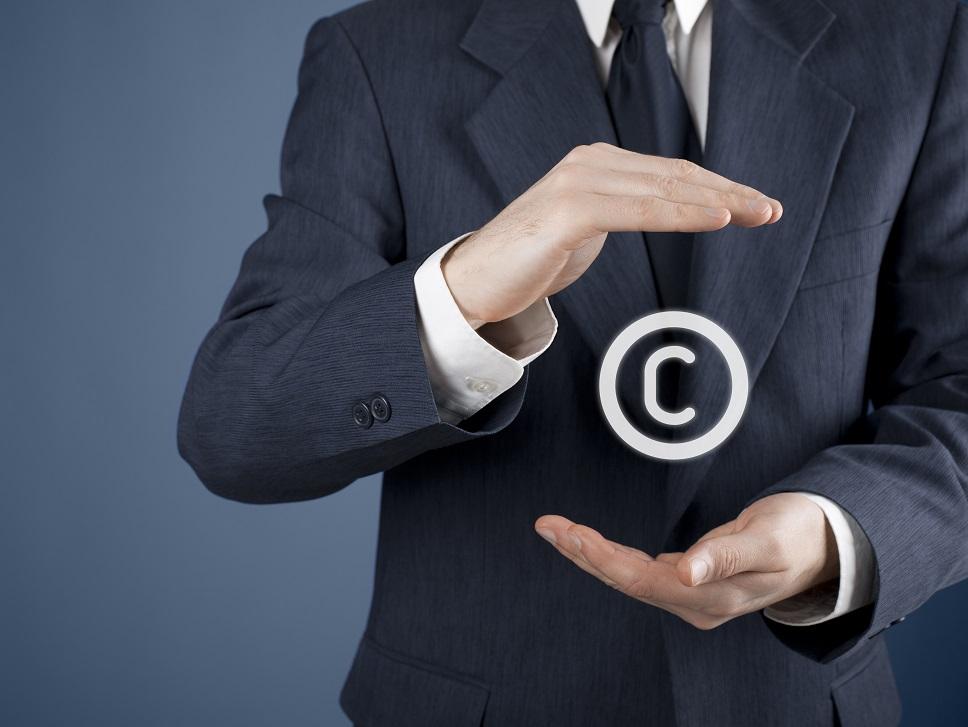 copyright between hands