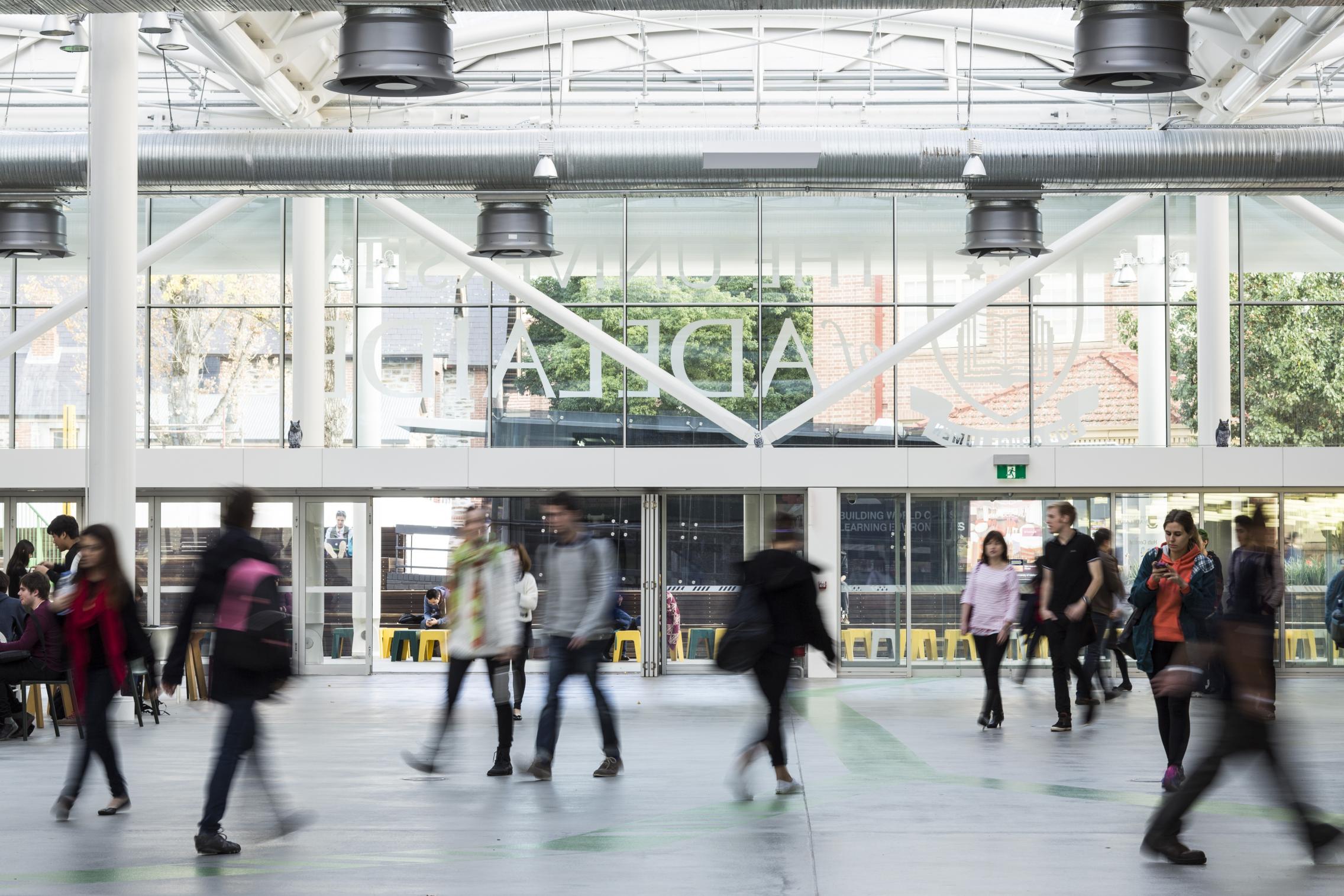 hub central entrance