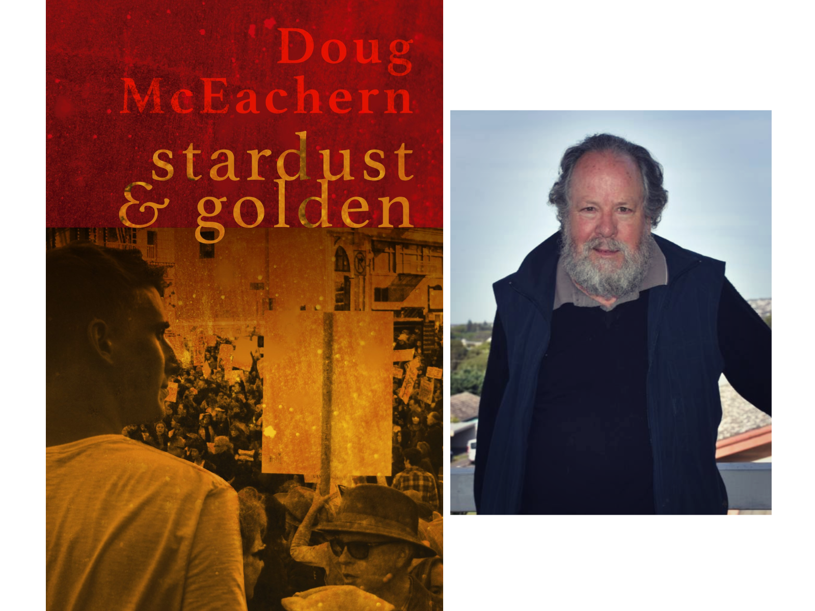 Stardust & Golden cover and author Doug McEachern