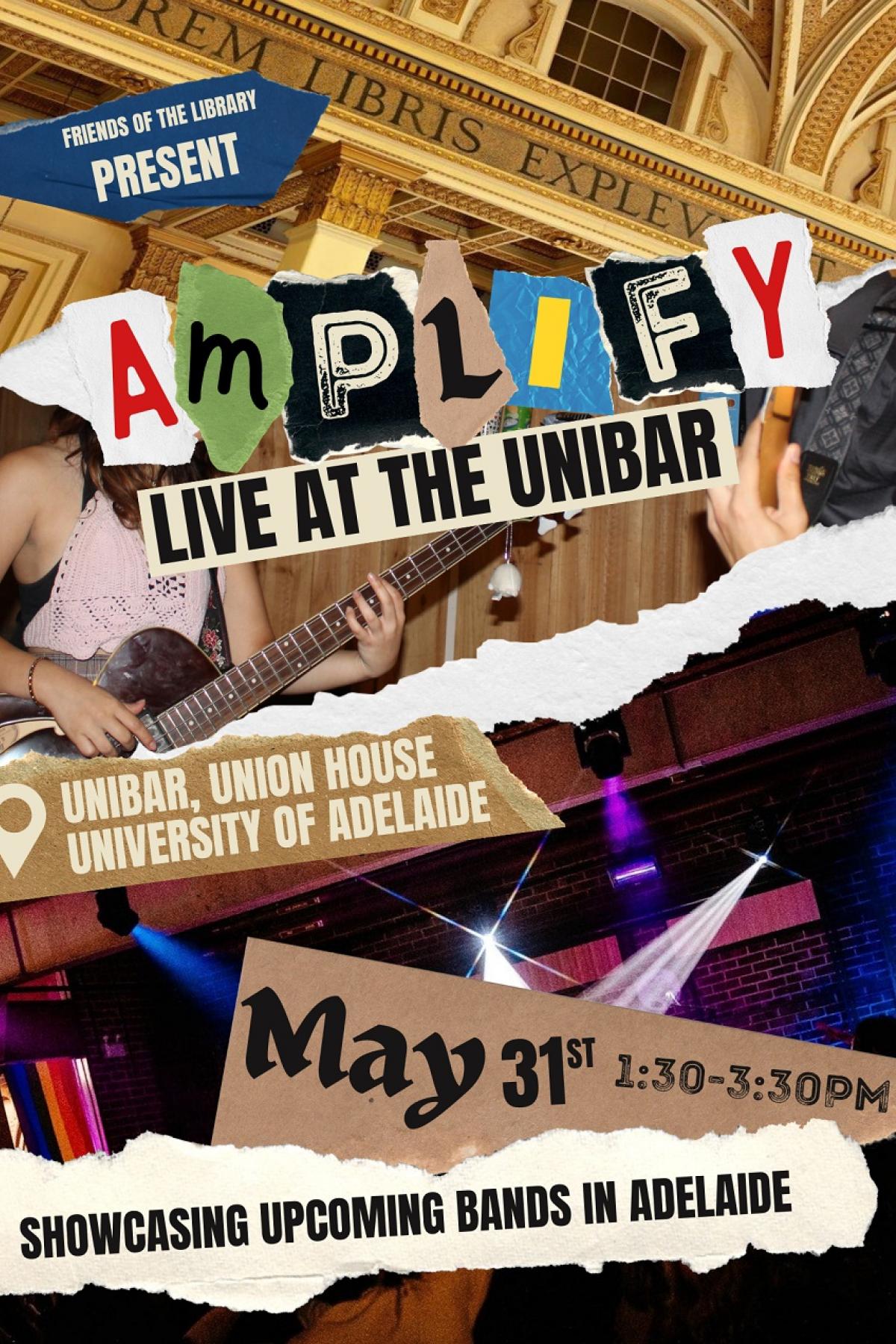 Poster for Amplify: Live at the Unibar