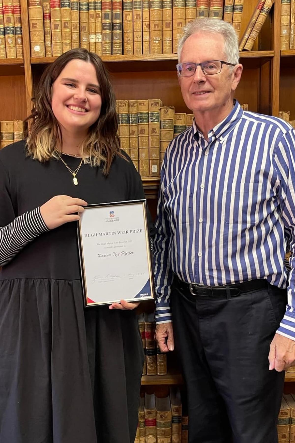 2025 winner Katrina Ilze Pfeiler and Glen Weir