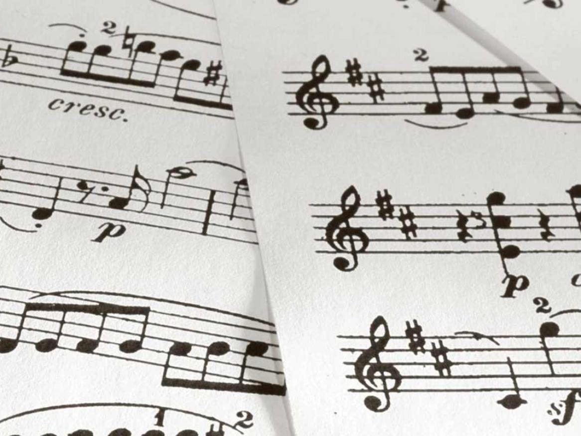 sheet music