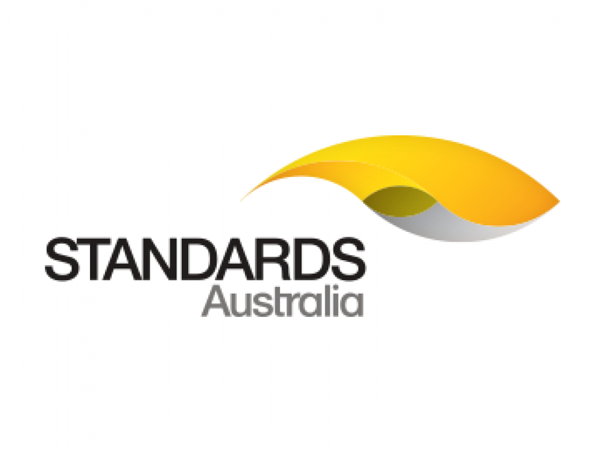 Image shows the logo for Standards Australia