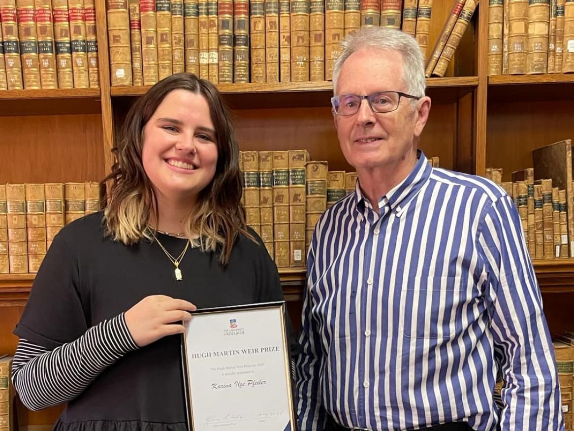 2025 winner Katrina Ilze Pfeiler and Glen Weir