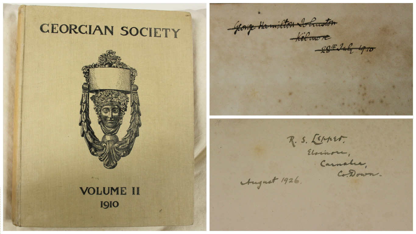 The Georgian Society records of eighteenth-century domestic architecture and decoration in Dublin