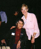 Fay Gale (right) with Doreen Kartinyeri