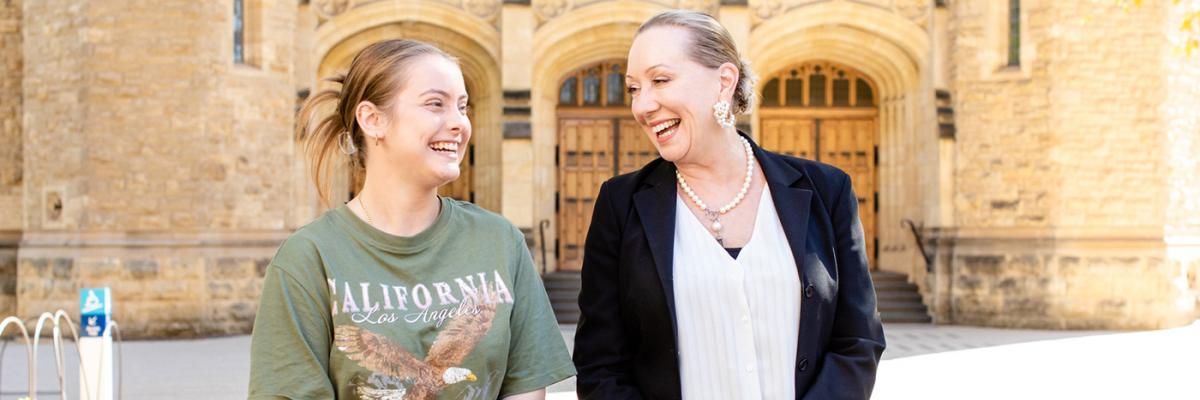 Sarah Meyer and Kiri Hagenus