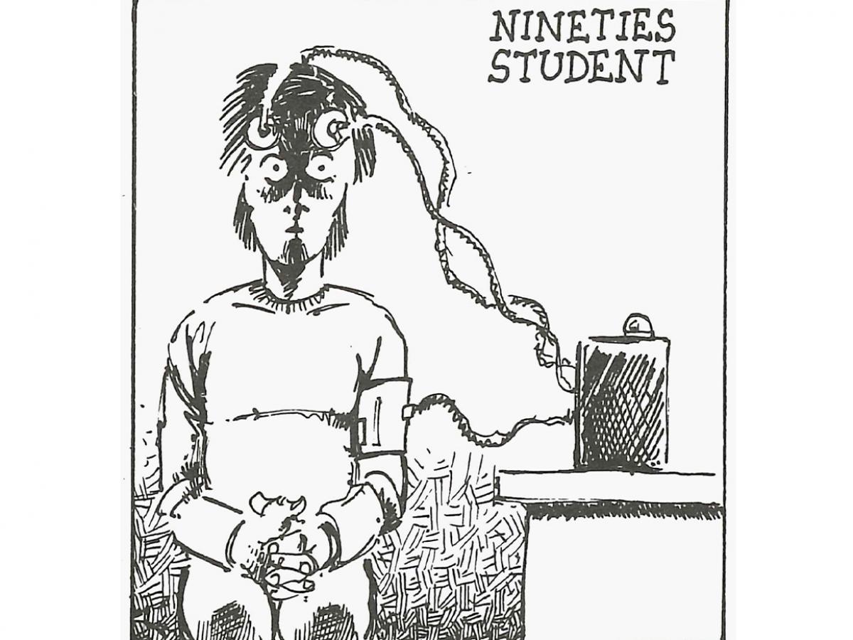 Nineties student