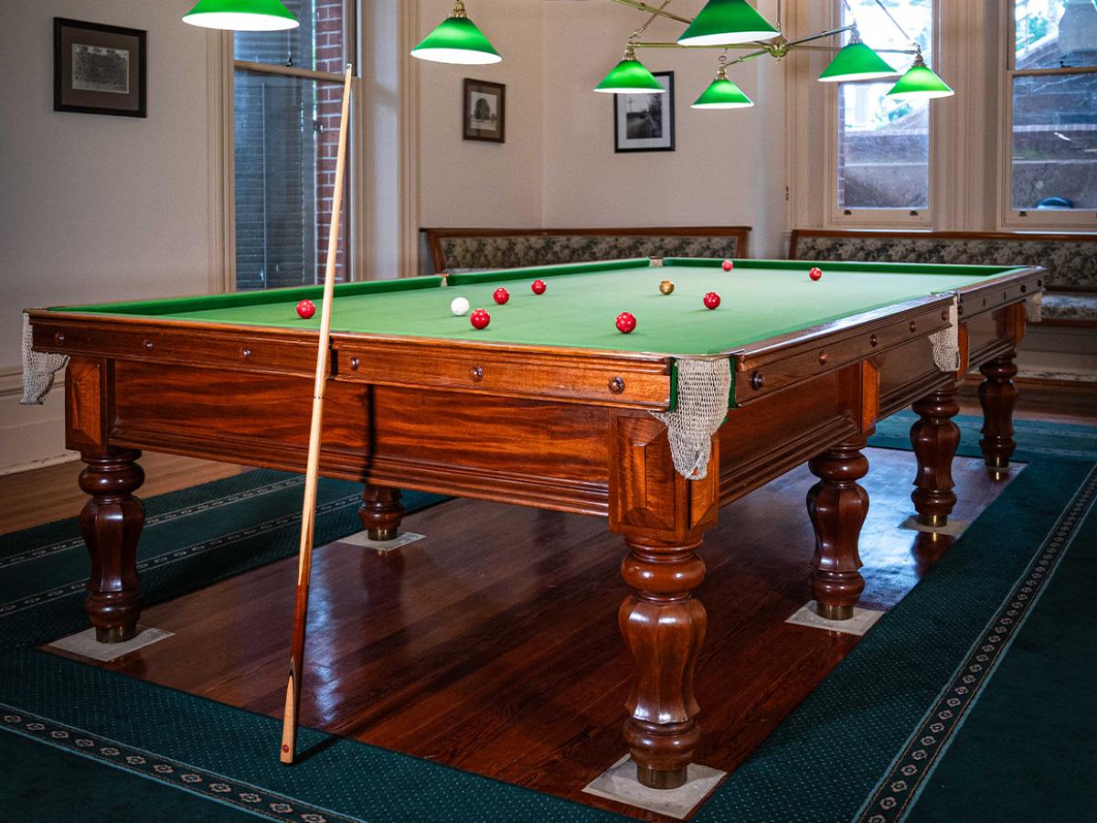 Big, big billiard table