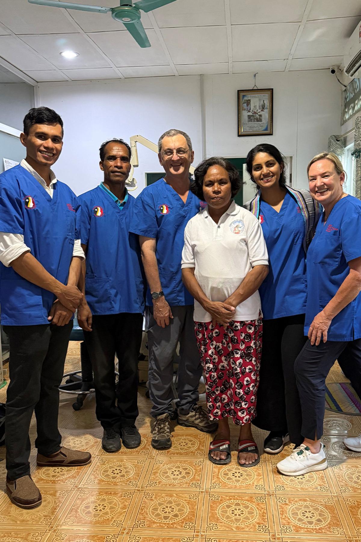 Dr Mark Leedham AM, Timor-Leste