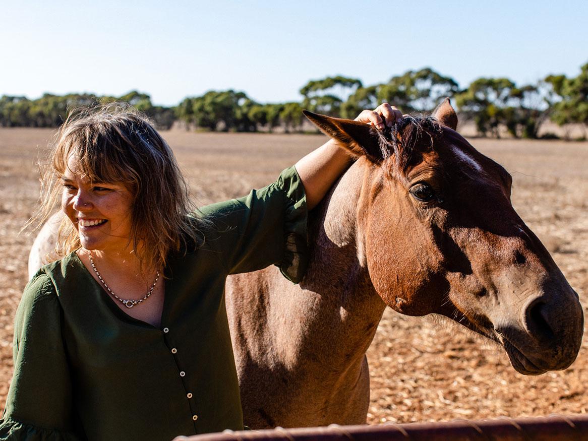 Emma Ayliffe and horse