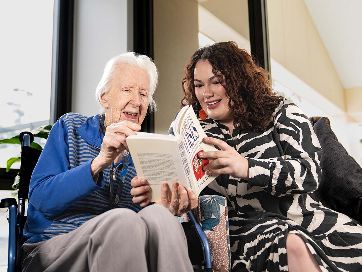 The student and the centenarian