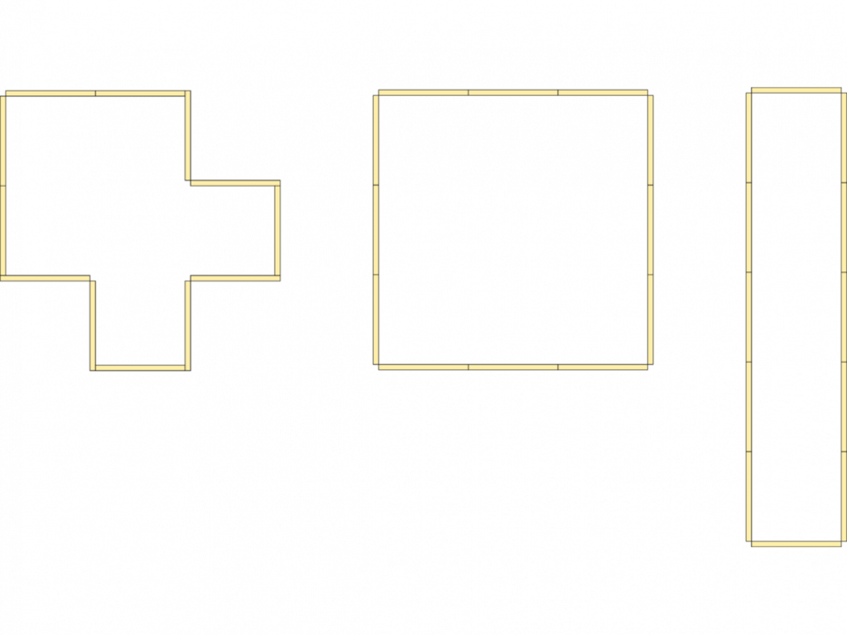 Twelve matchsticks puzzle