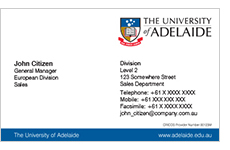 Business Card Example