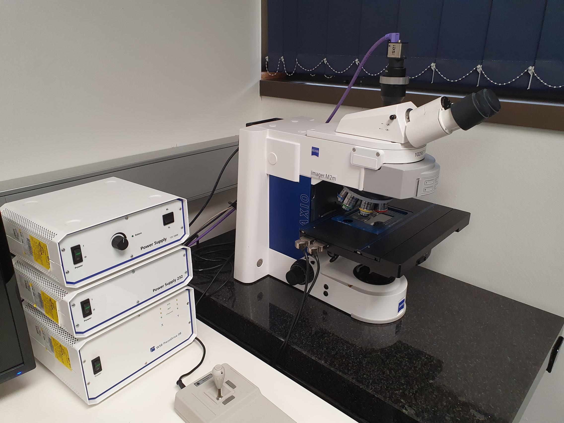 Zeiss AxioImager Fission Track Microscope