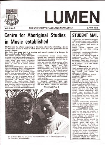 Minyungu Baker and Dr Catherine Ellis