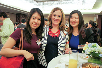 Alumni in Beijing for a University of Adelaide cocktail reception