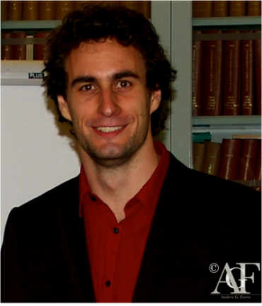 PhD candidate Andrew Farrer